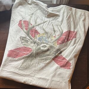 Florida Grown Deer T Shirt Large